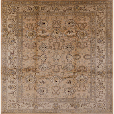 Tapis oriental beige / brun clair