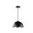 Modern Minimalist Black Walnut Pendant Light