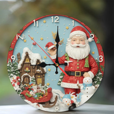 Clock-Face-With-Advent-Wreath-Candles