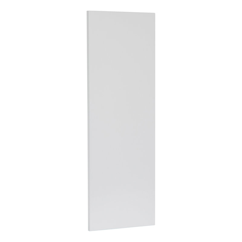 Panneau d'extrémité en panneau de fibres à densité moyenne (MDF) de l 12 po x H 42 po prêt à assembler, Blanc mat