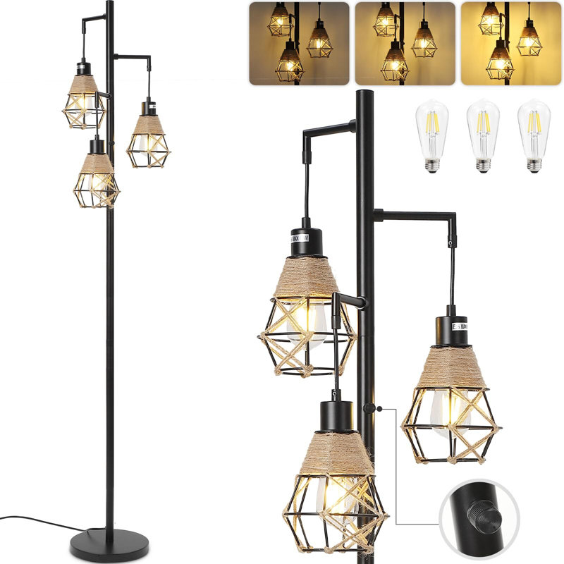 Lampe sur pied 65 po Farmhouse