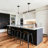 1-Light Textured Glass Dimmable Adjustable Pendant Light