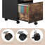 McLoughney 40cm Wide Mobile File Cabinet-1977713302