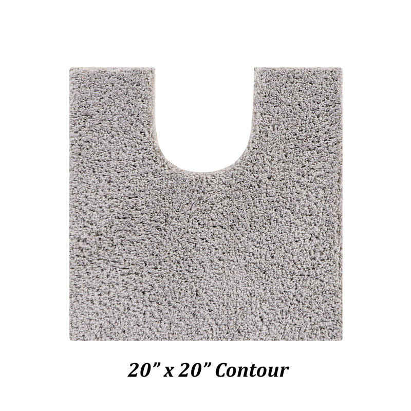 Tapis pour salle de bain Berrywood, Gris