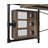 Endang Weathered Oak & Black Finish Writing Desk