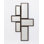 Wood Asymmetrical Wall Mirror