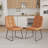 Modern Kitchen Dining Chairs, Upholstered Side Chairs (2 Chairs)-92589194-92589197