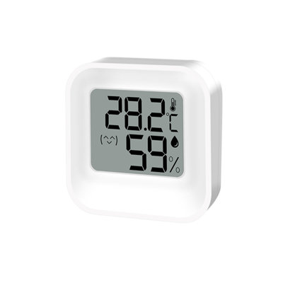 White thermograph Digital Hygrometer Indoor Thermograph Mini Hygrometer With Temperature Humidity Monitor For Home Bedroom Office Kitchen Greenhouse Car