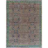 Canterbury Oriental Area Rug in Rust