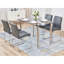 Tapis noué à la main 8 pi 1 po x 10 pi gris avec touches de laine et de soie bleues et jaunes E39BE8FE7B334BA0AC5FF86B08F25C76