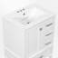 Meuble-lavabo simple 24 po avec lavabo en céramique, armoire de rangement compacte et minimaliste moderne-1375147277