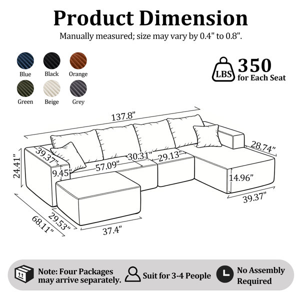 Dimensions du produit