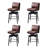 Lafrance Modern Barstool with Adjustable Features-405340134-405340133
