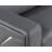 Raymod Top Grain Genuine Italian Leather Square Arm Sofa-992626516-992626519