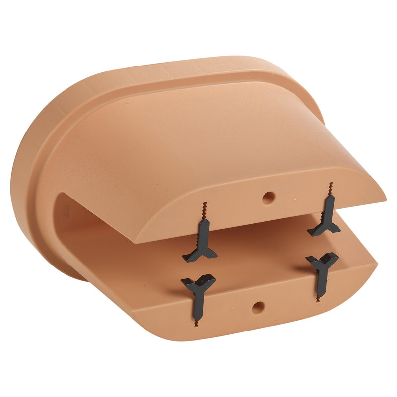 Arthalia Railing Planter, Brown