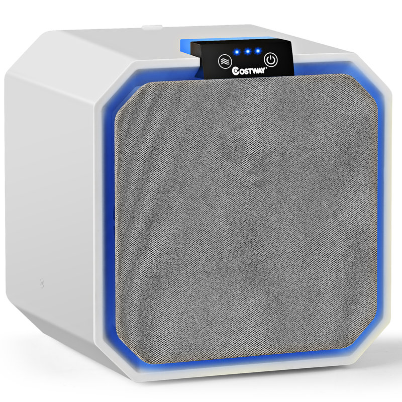 Costway Desktop Hepa Air Purifier Home Air Cleaner W/ 2-in-1 Composite Hepa Filter