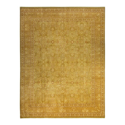 Classic One-of-a-Kind 9' 4" X 11' 10" Hand Knotted Area Rug