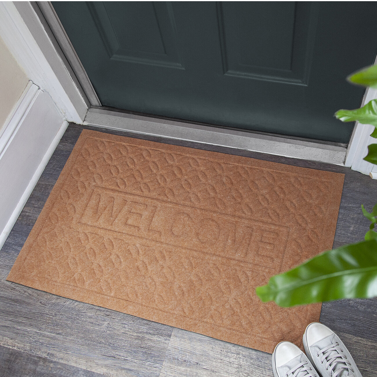 Classic Welcome Doormat Embossed