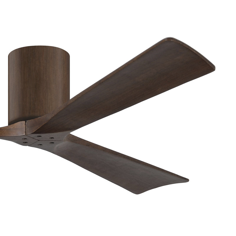Ventilateur de plafond à 3 pales Olivier, Noyer, Ton noyer, 72"