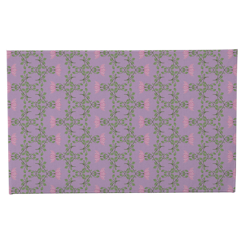 Paillasson Anjelica, Lavande, L 17 po x L 24 po
