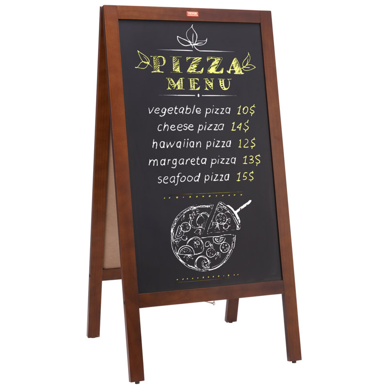 VEVOR Freestanding Chalkboard Holder