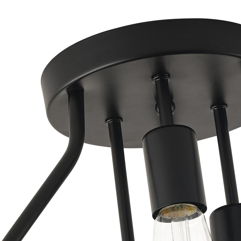 Luminaire semi-encastré 3 lumières à conception moderne