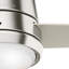 44" Commodus 3 - Blade LED Flush Mount Ceiling Fan with Wall Control and Light Kit Included-1363417729