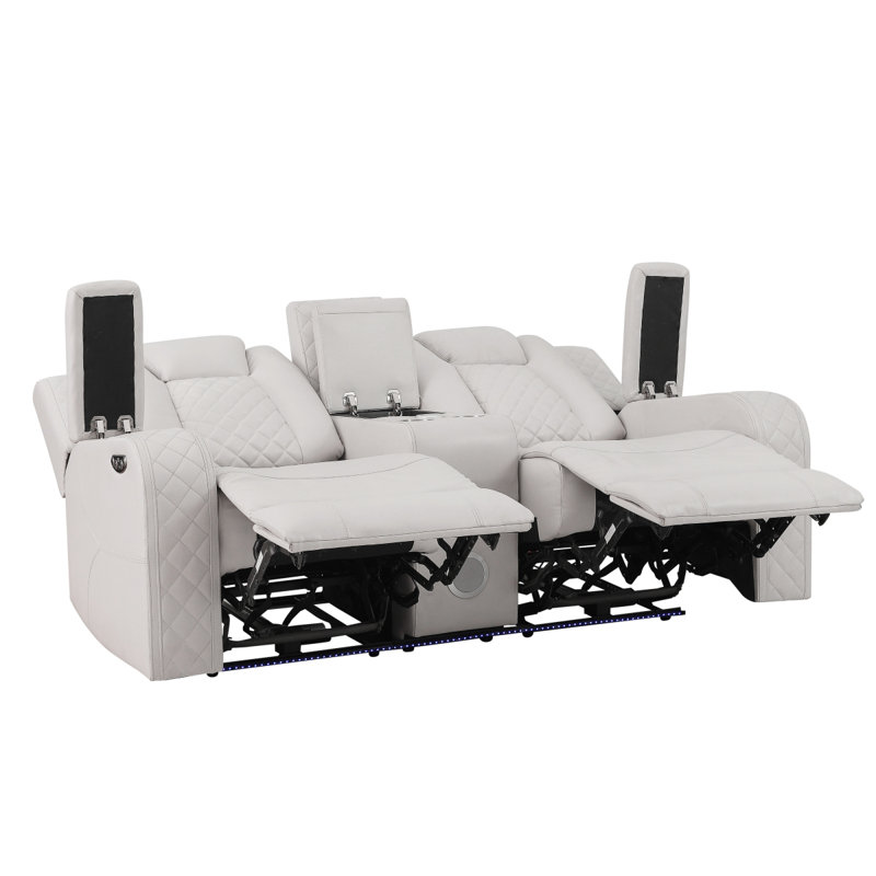 Causeuse inclinable Radiant Power, Blanc