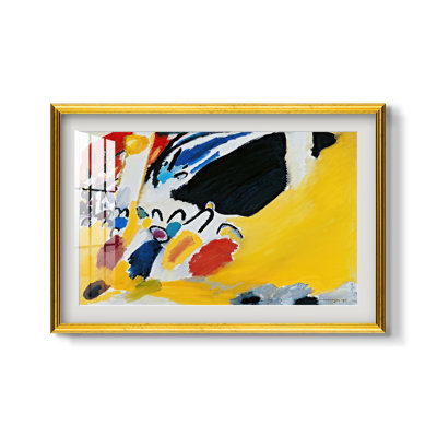 Impression III (Concert), 1911 - Wassily Kandinsky - Estampe encadrée sur mesure