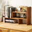 Dezstany Solid Wood Adjustable Desktop Organiser
