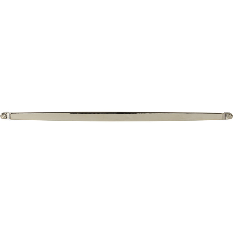 Haddonfield Bar Pull, Polished Nickel, 12" Center to Center