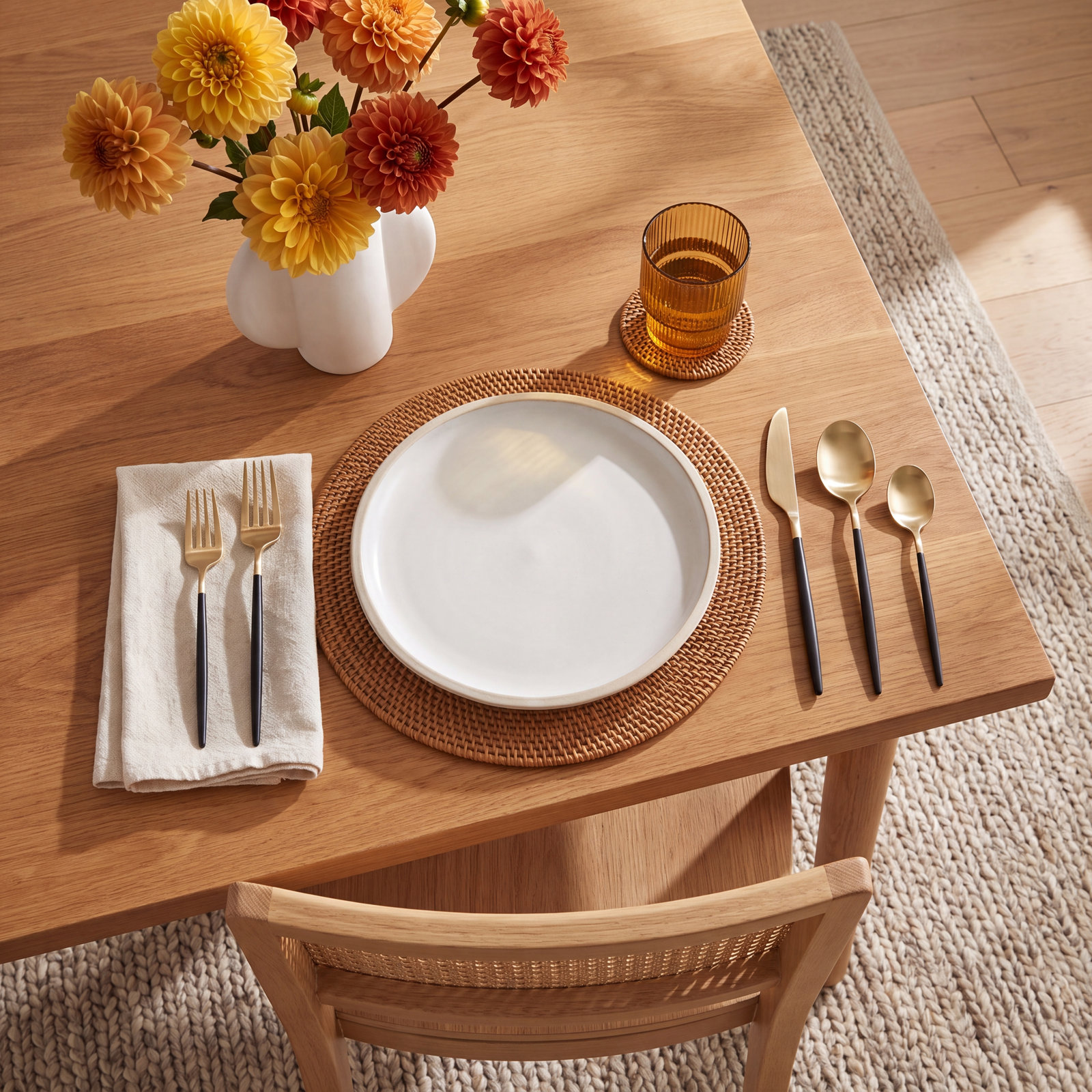 Barrona Stainless Steel Flatware - Set of 20