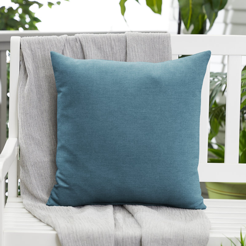 Housse et insert de coussin carré extérieur Annelies, H 18 po x l 18 po