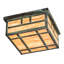 Almont Glass Flush Mount