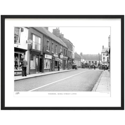 Thorne, King Street C1955 by Francis Frith - Single Picture Frame Print