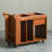 Modern Minimalist Caramel - Coloured Sofa Mobile Side Table