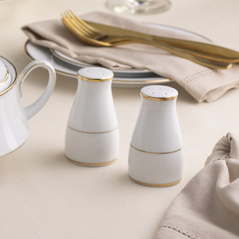 Noritake Heritage Salt & Pepper Shakers