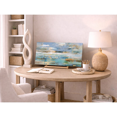 «Tranquil Horizon», art mural sur toile tendue