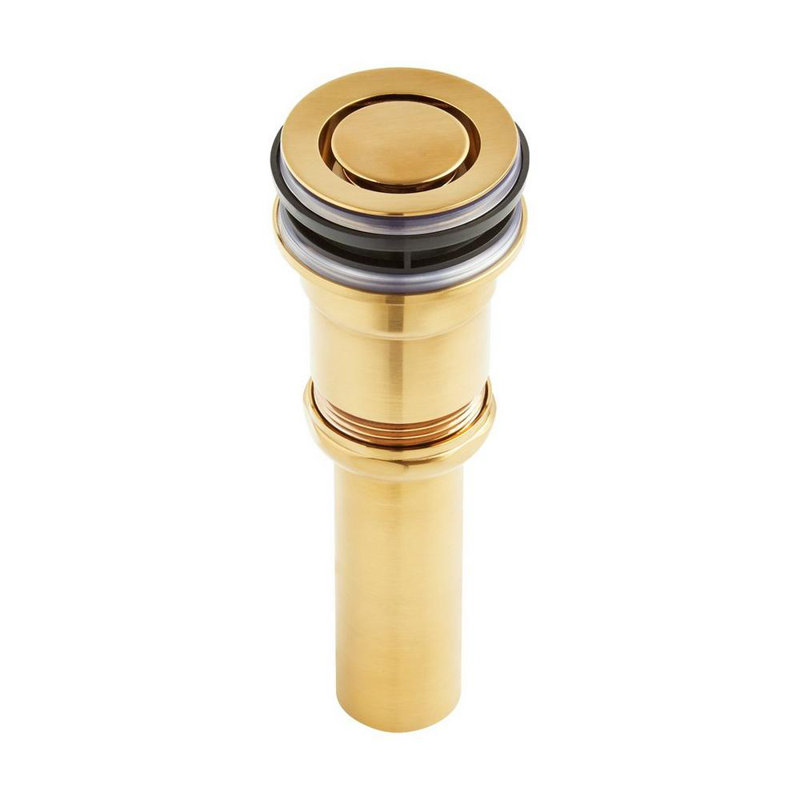 1-1/4" Pop-Up Drain Assembly, Brushed Gold