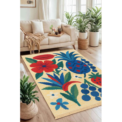 Tropical Punch Pineapple & Berry Rug
