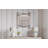 Malve Wood Round Wall Mirror
