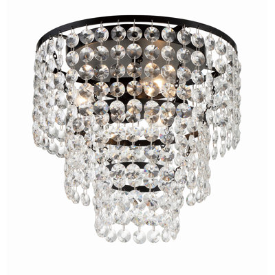 Plafonnier encastré 3 lumières 14 po Mardis