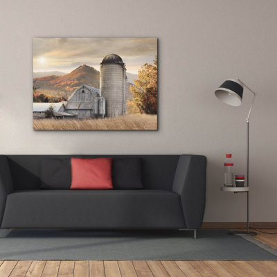  «Autumn At The Farm» par Lori Deiter, art mural sur toile