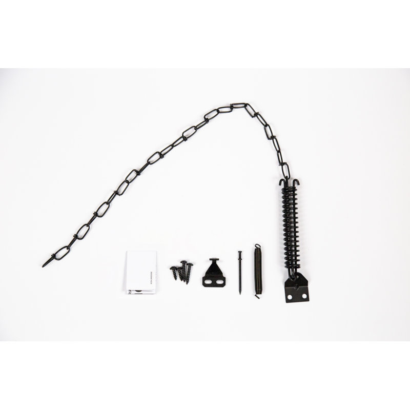 Storm Door Wind Chain, Black