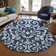 Malek Washable Floral Indoor / Outdoor Rug