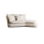 Chaise courbée simple de style italien