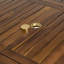 Montreuil Oval Teak Extendable Outdoor Dining Table With Umbrella Hole , 180cm cm W 100cm cm D
