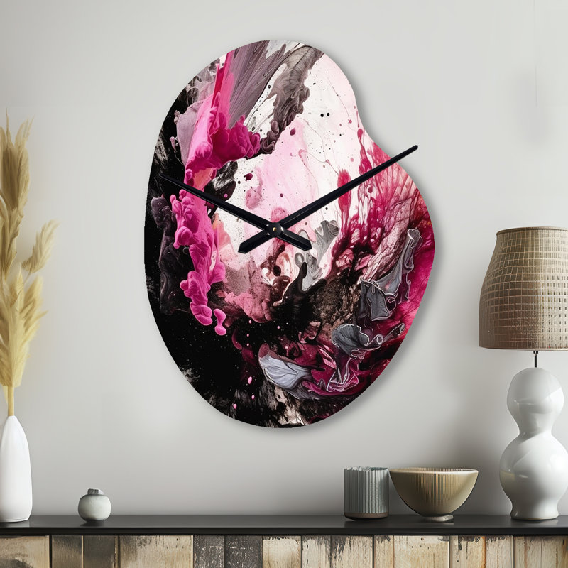 Horloge murale en métal Shumway, Petit