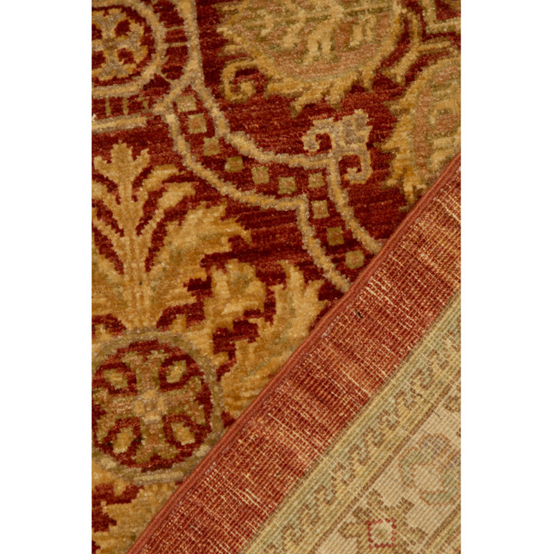 Sultanabad Wool Oriental Area Rug in Rust