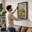 Museum Modern Art Retro - Framed Print-1022928170-1022928171
